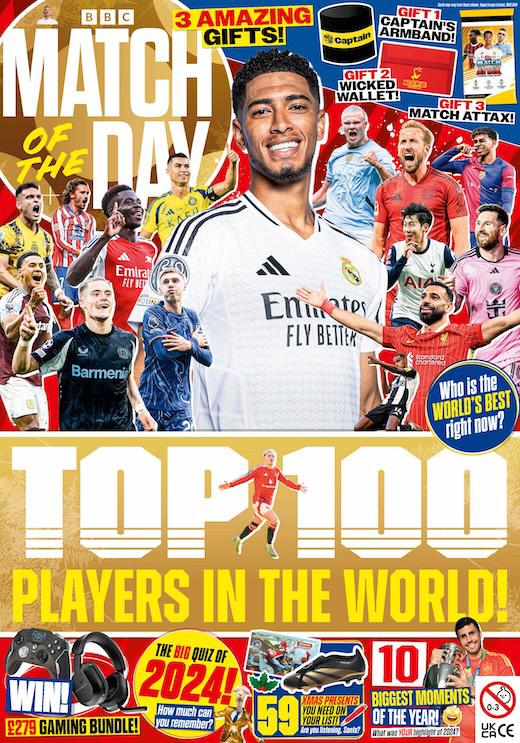 Match of the Day Magazine Subscription Football Magazines